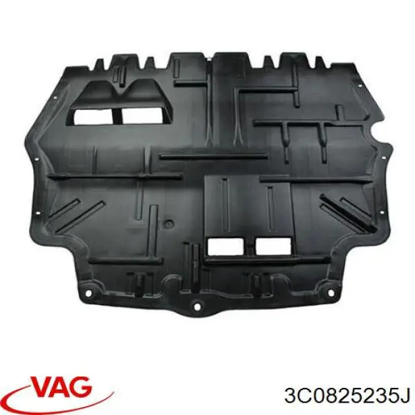 3C0825235J VAG proteção de motor, de panela (da seção de motor)