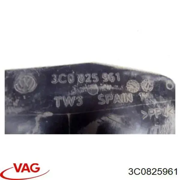 Заглушка кузова VAG 3C0825961
