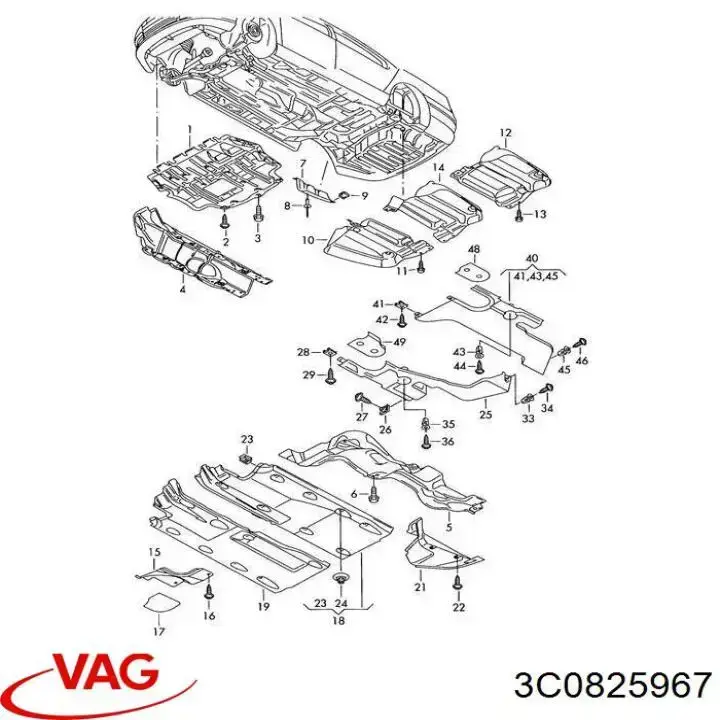 3C0825967 VAG 