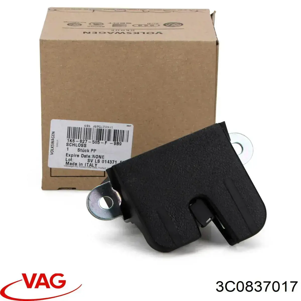 Трос открывания двери задней VAG 3C0837017