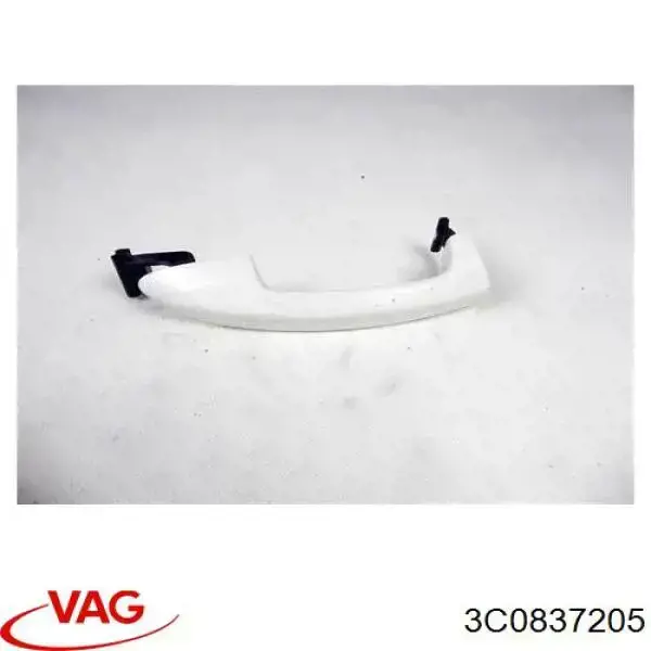 Ручка двери левой, наружная, перед/зад VAG 3C0837205