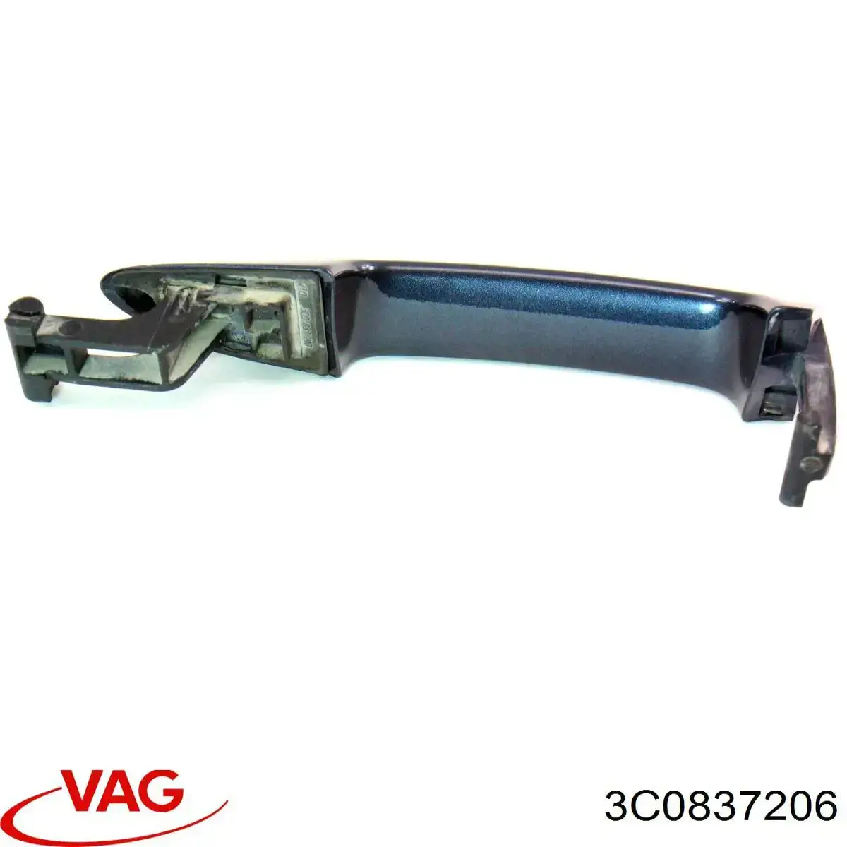 Ручка двери правой, наружняя, перед/зад VAG 3C0837206