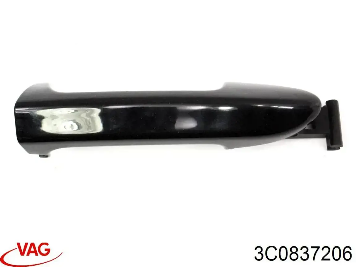 Ручка двери правой наружная передняя/задняя 3C0837206 VAG