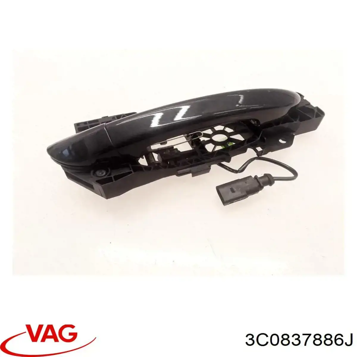 Держатель наружной ручки двери передней правой VAG 3C0837886J цена, от 22.60 USD