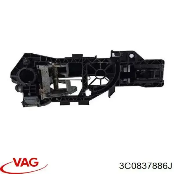 Держатель наружной ручки двери передней правой VAG 3C0837886J цена, от 22.60 USD