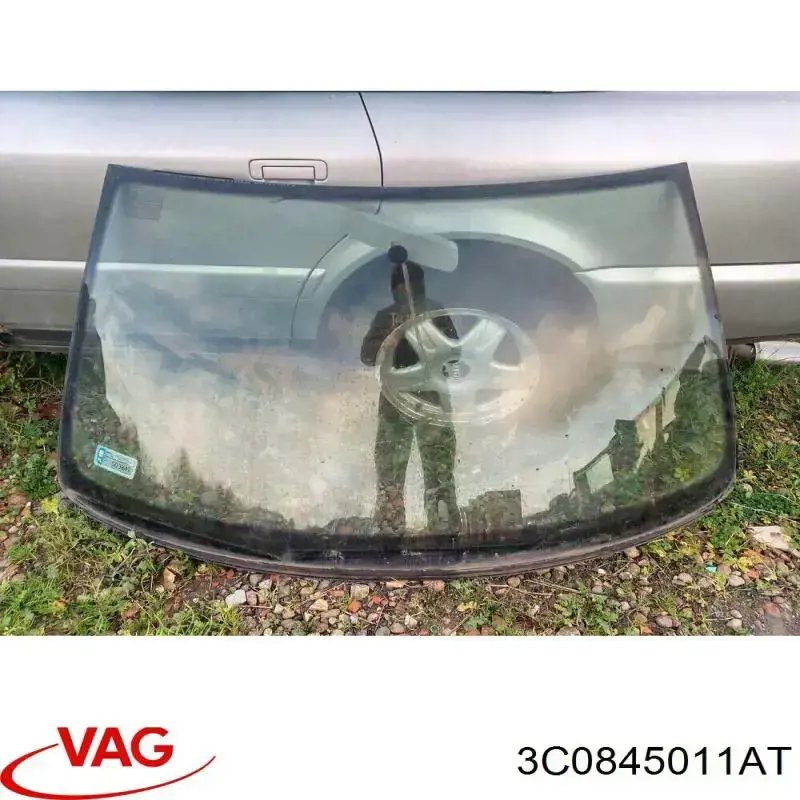 Лобовое стекло на Volkswagen Passat B6, 3C2