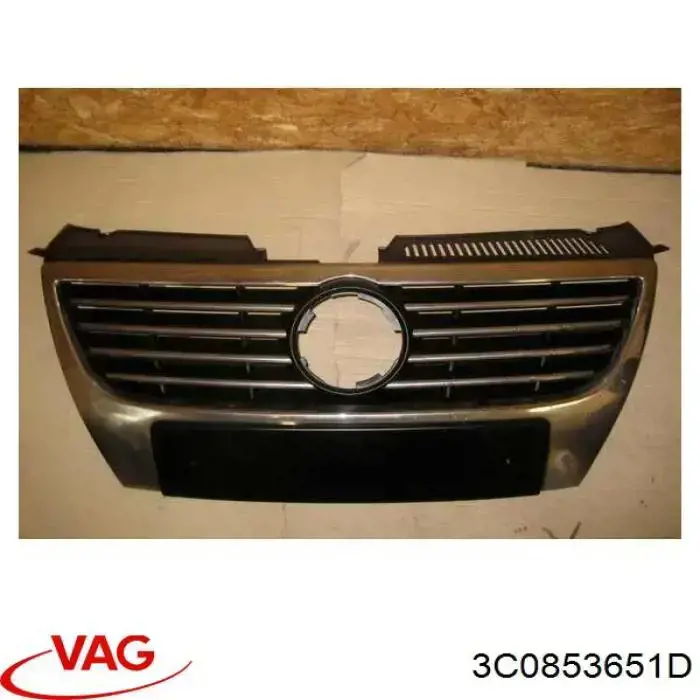Купить 3C0853651D VAG Решетка радиатора