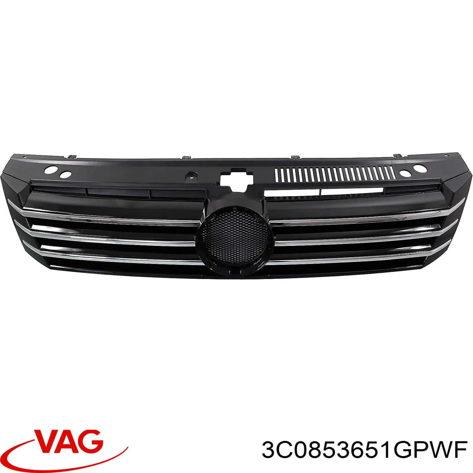 3C0853651GPWF VAG Решетка радиатора