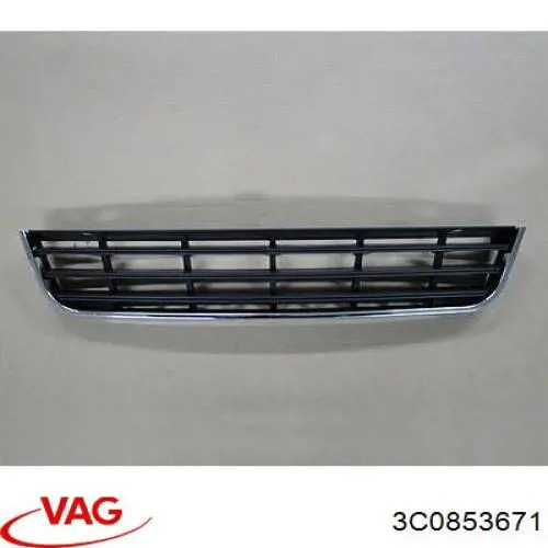 Купить 3C0853671 VAG Решетка переднего бампера, центральная