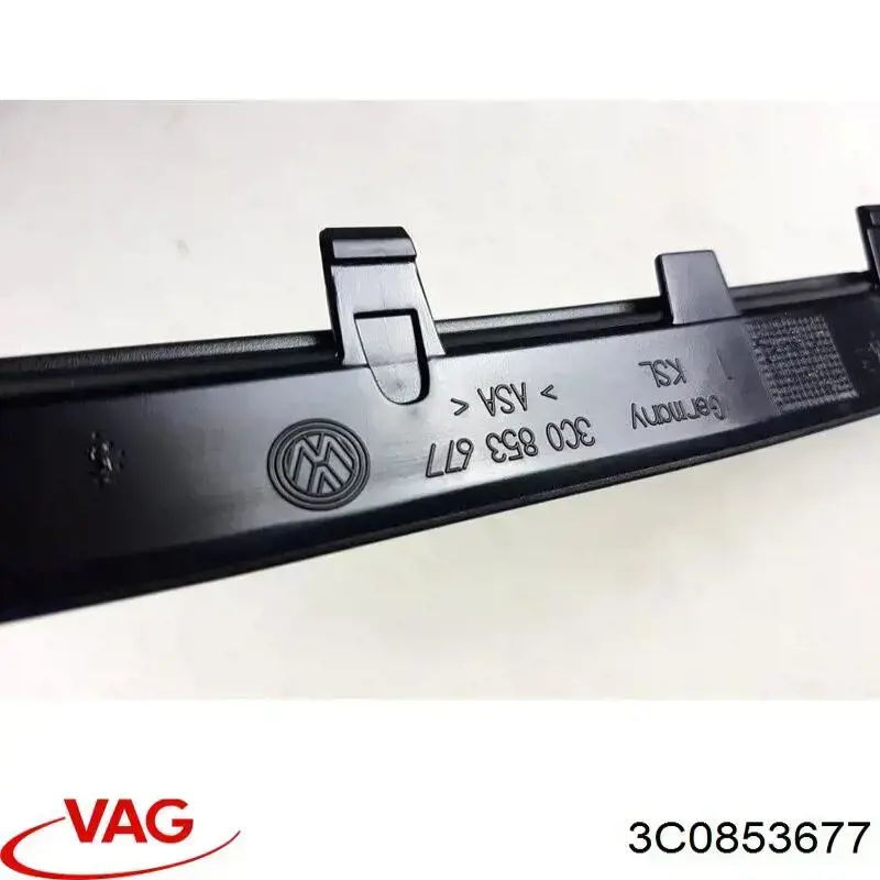 Купить 3C0853677 VAG Решетка переднего бампера, центральная