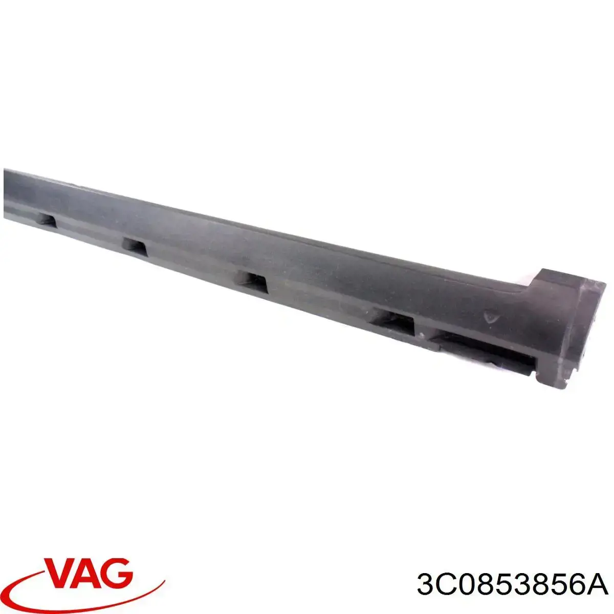 Купить 3C0853856B9B9 VAG Накладка (молдинг) порога наружная правая