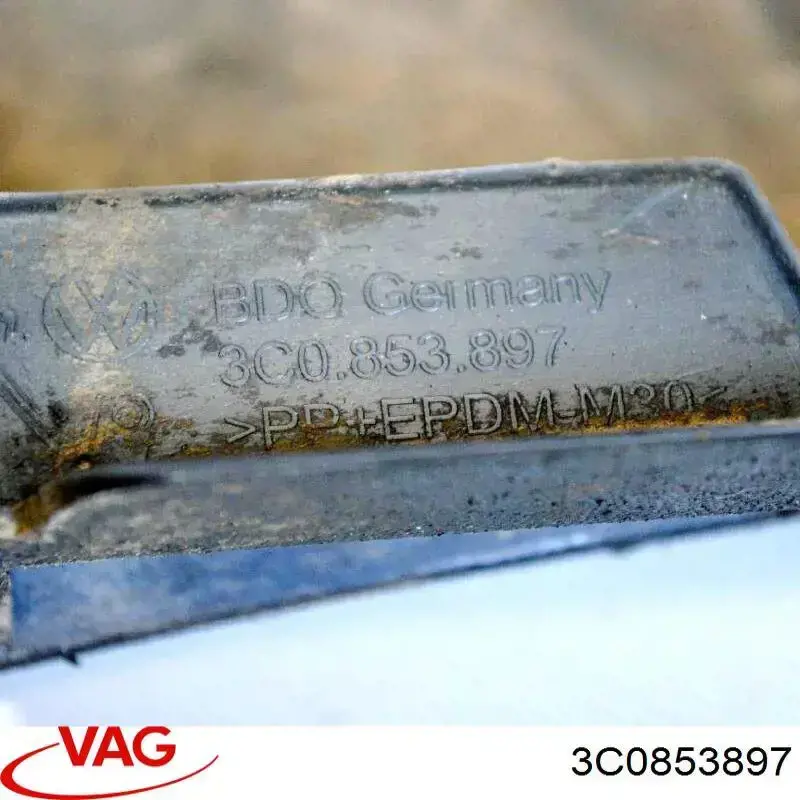 Купить 3C0853897 VAG Накладка (молдинг) порога наружная левая