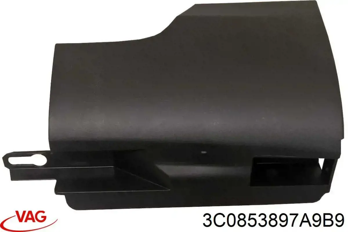 3C0853897A9B9 VAG placa sobreposta (moldura externa esquerda de acesso)