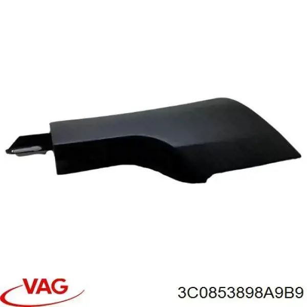 Накладка (молдинг) порога наружная задняя правая VAG 3C0853898A9B9 цена, от 6.58 USD
