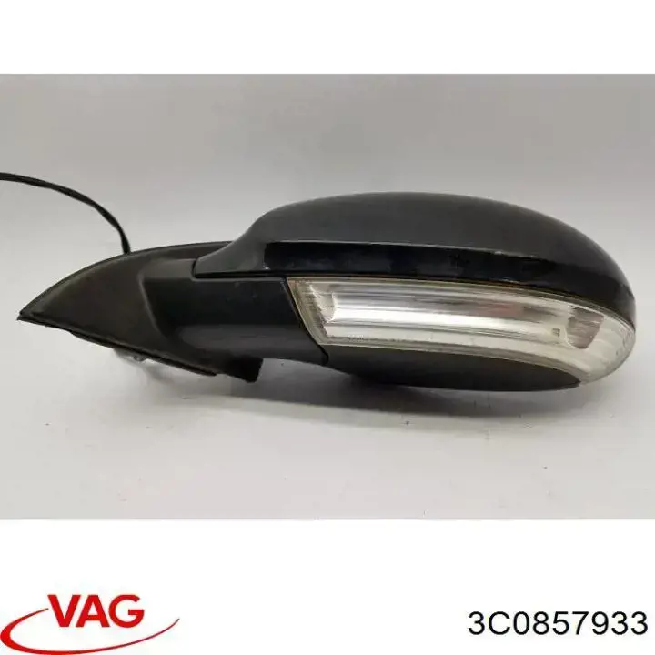 Уплотнитель зеркала к двери левый VAG 3C0857933 цена, от 36.47 USD