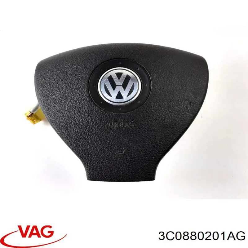 Подушка безопасности (AIRBAG) водительская на Volkswagen Passat CC 