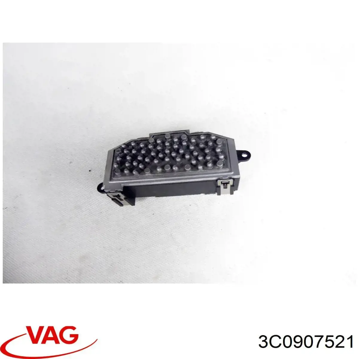 Резистор (сопротивление) вентилятора печки (отопителя салона) VAG 3C0907521