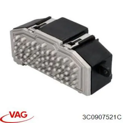 3C0907521C VAG резистор (сопротивление вентилятора печки (отопителя салона))