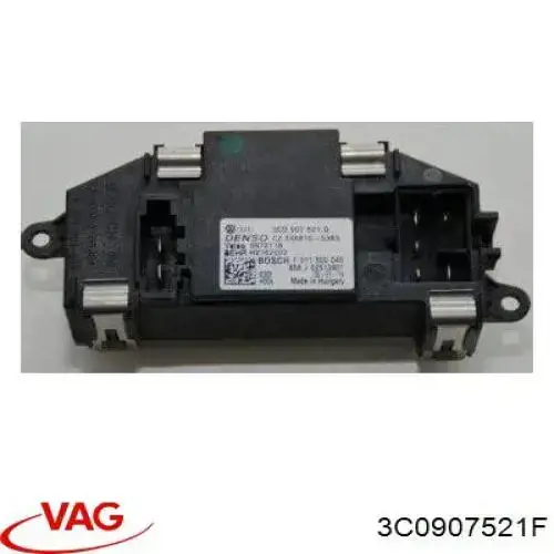 Реле отопителя VAG 3C0907521F цена, от 12.54 USD