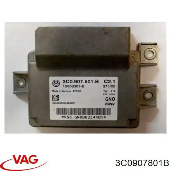 3C0907801B VAG блок управления (модуль электромеханического стояночного тормоза)
