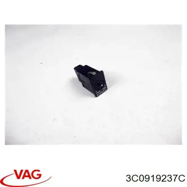 3C0919237C VAG Interruptor llave desactivacio del airbag en el lado del acompañante original y equivalente
