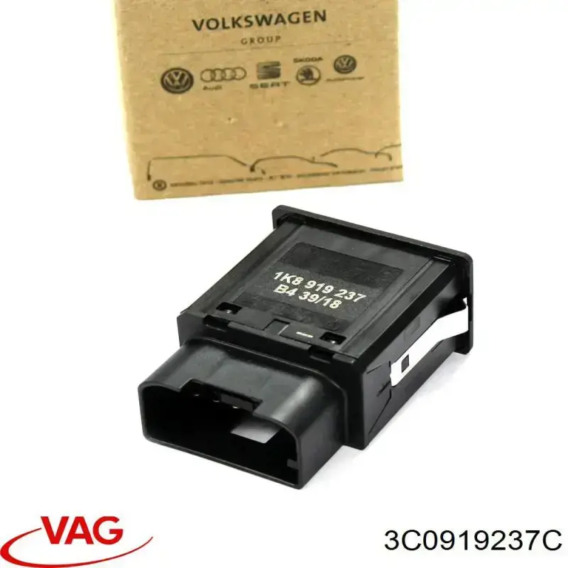 Купить 3C0919237C VAG Замок отключения (деактивации) подушки безопастности пассажира