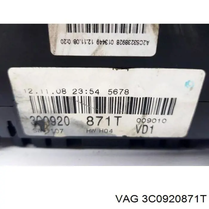 Купить 3C0920871T VAG Панель приборов