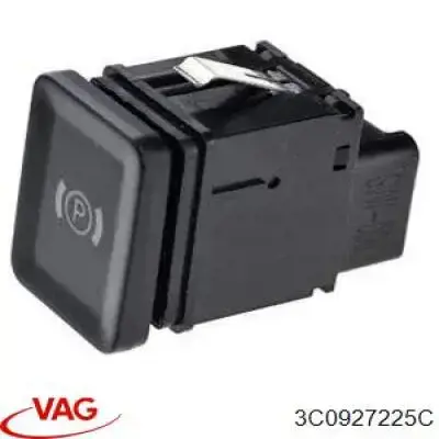 Клавиша электромеханического стояночного тормоза VAG 3C0927225C цена, от 8.50 USD