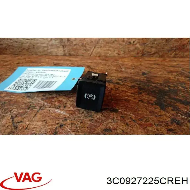 Клавиша электромеханического стояночного тормоза 3C0927225CREH VAG