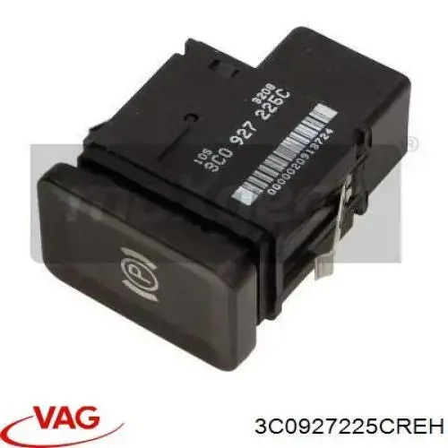 3C0927225CREH VAG Кнопка электромеханического стояночного тормоза