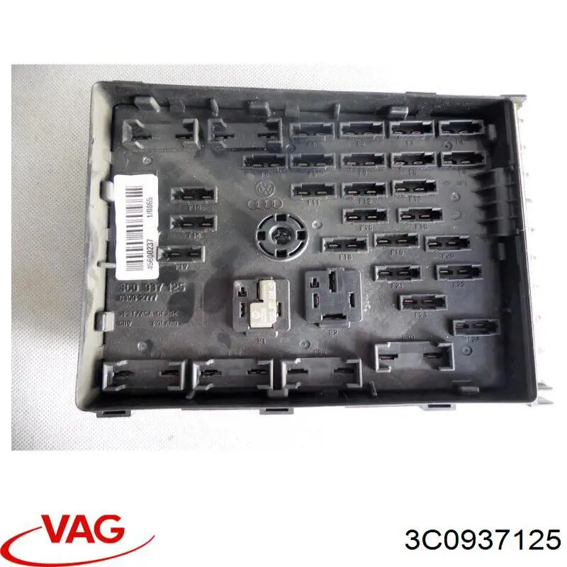 Unidade de dispositivos de segurança Volkswagen Passat B6 3C2