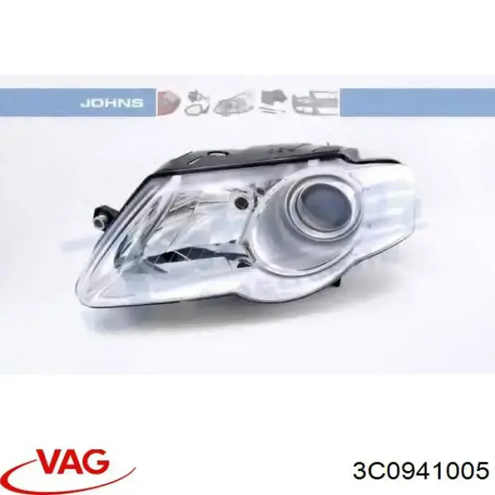 Фара левая VAG 3C0941005 цена, от 103.70 USD