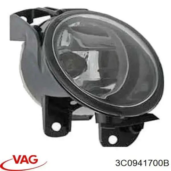 Фара противотуманная, правая VAG 3C0941700B цена, от 25.40 USD