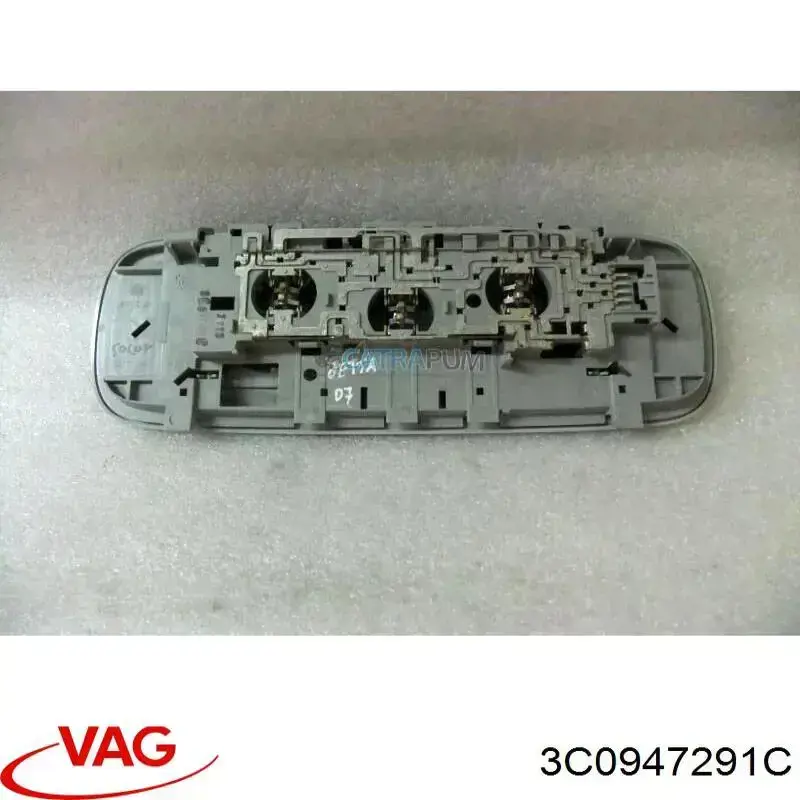 Купить 3C0947291C VAG Плафон освещения салона (кабины) задний