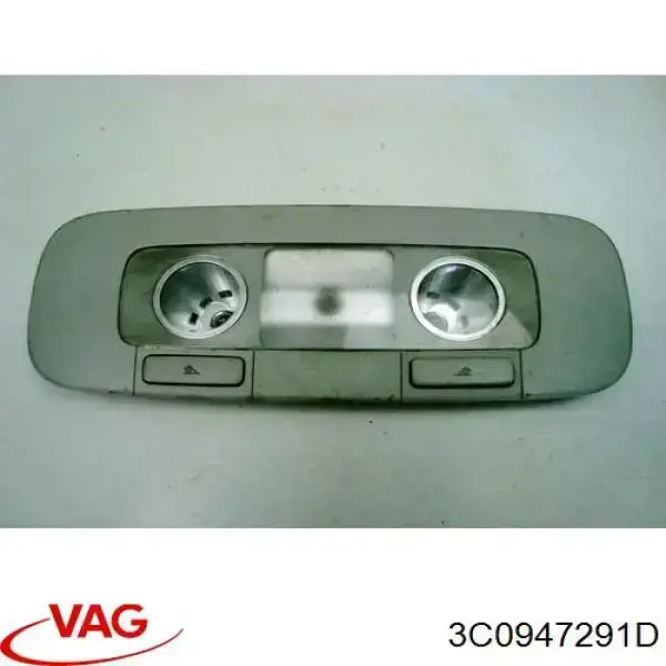 Плафон освещения салона (кабины) задний VAG 3C0947133AY20 цена, от 6.33 USD