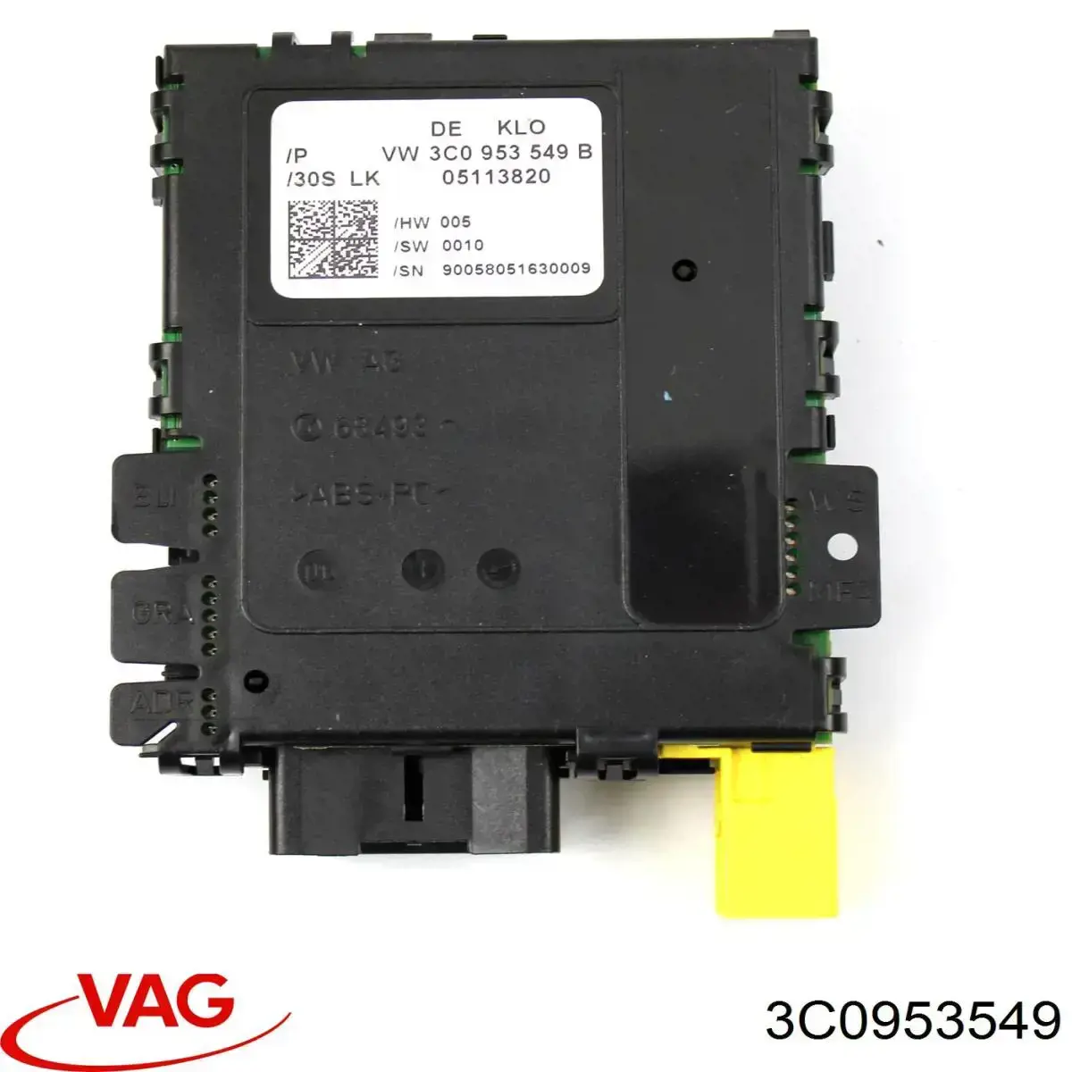 3C0953549 VAG Модуль управления (ЭБУ) подрулевыми переключателями