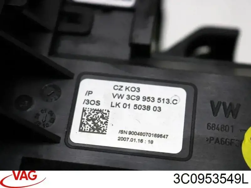 Compre Comutador instalado na coluna da direção, montado Volkswagen Passat 