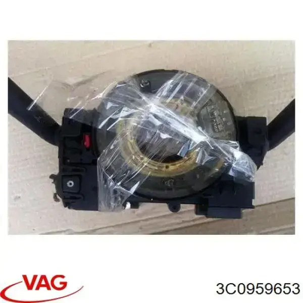3C0959653 VAG кольцо airbag контактное, шлейф руля