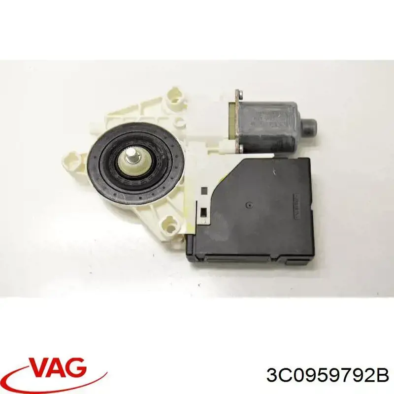 Купить 3C0959792B VAG Мотор стеклоподъемника двери передней