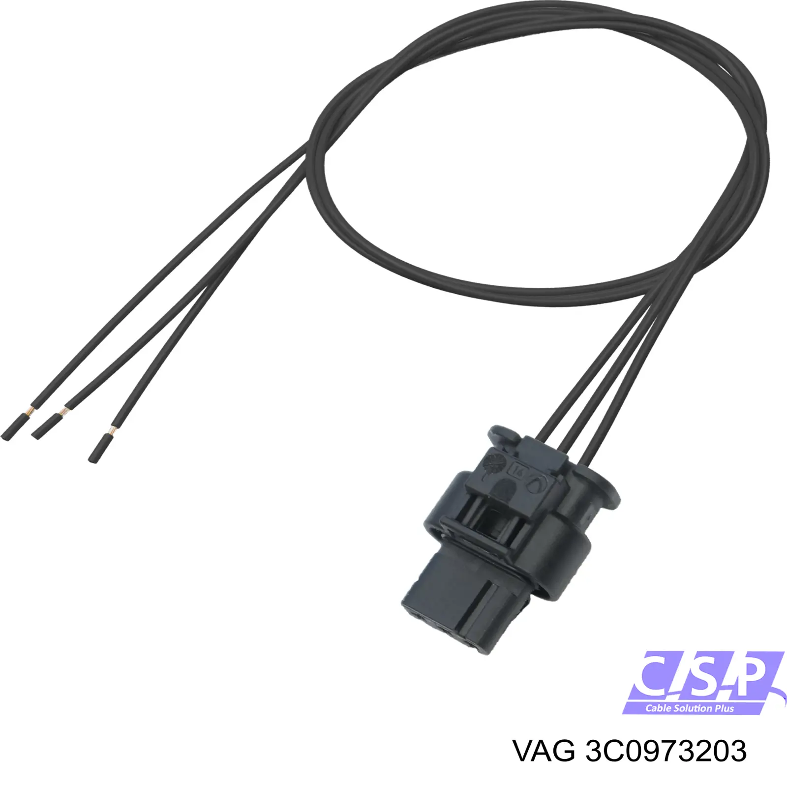 Разъем (фишка) универсальный VAG 3C0973203 цена, от 3.81 USD