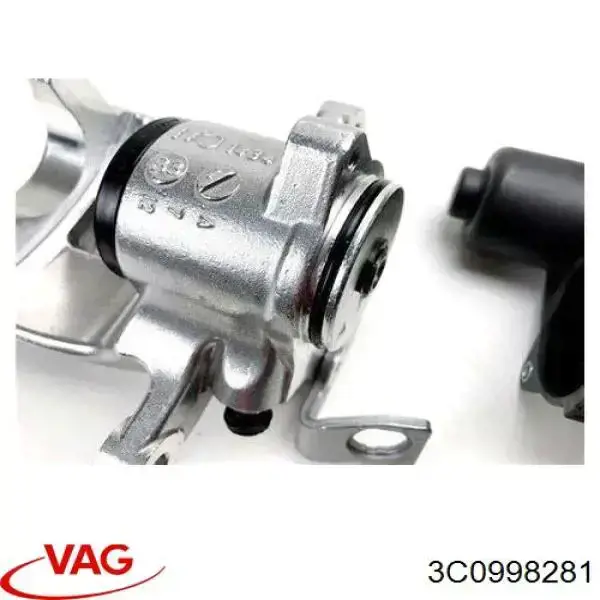 3C0998281 VAG Мотор привода тормозного суппорта заднего