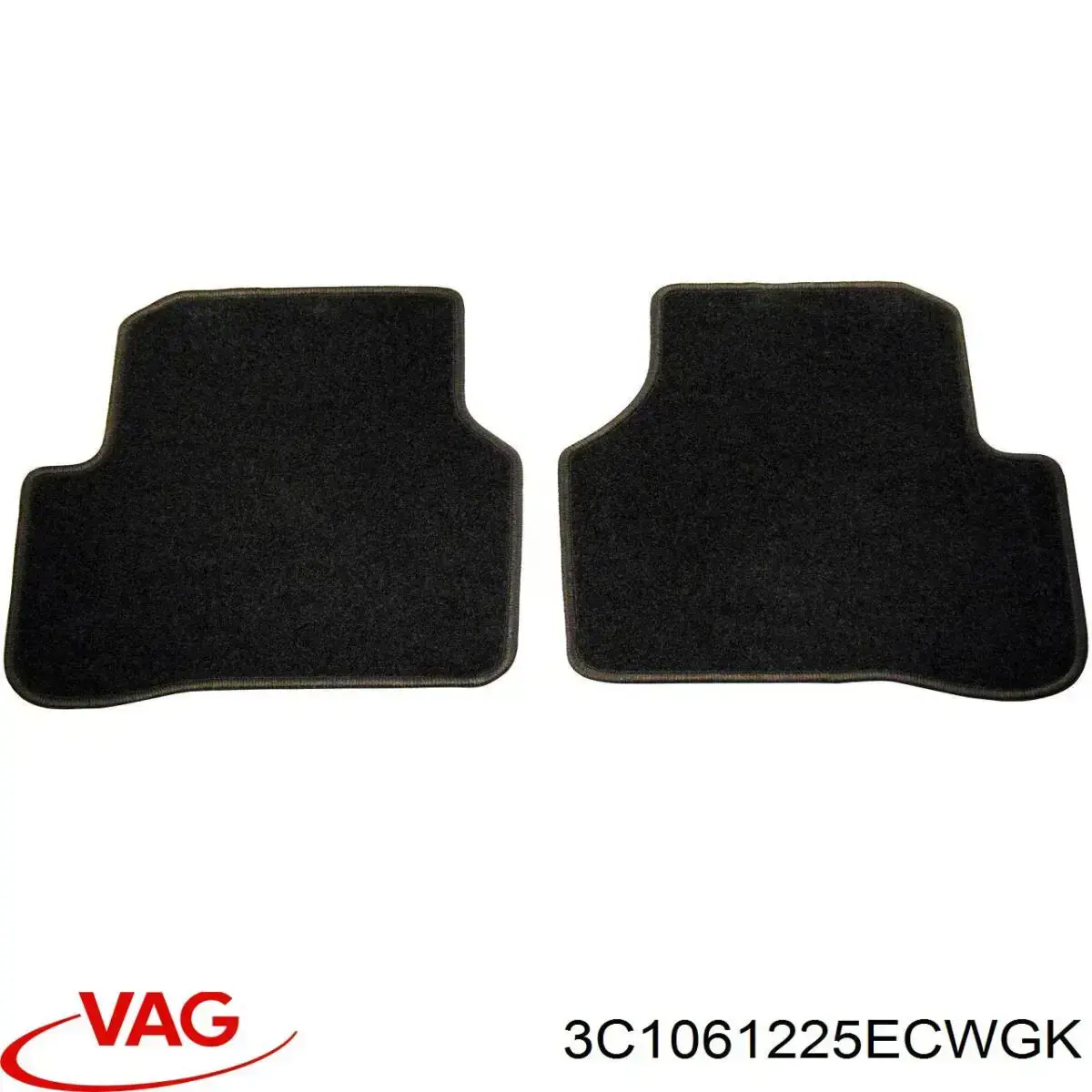 Купить 3C1061225ECWGK VAG Коврики автомобильные