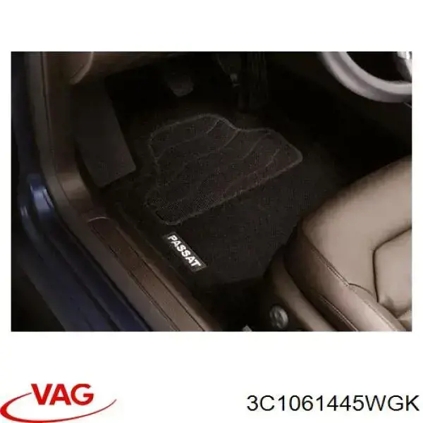 Коврики передние + задние, комплект VAG 3C1061445WGK