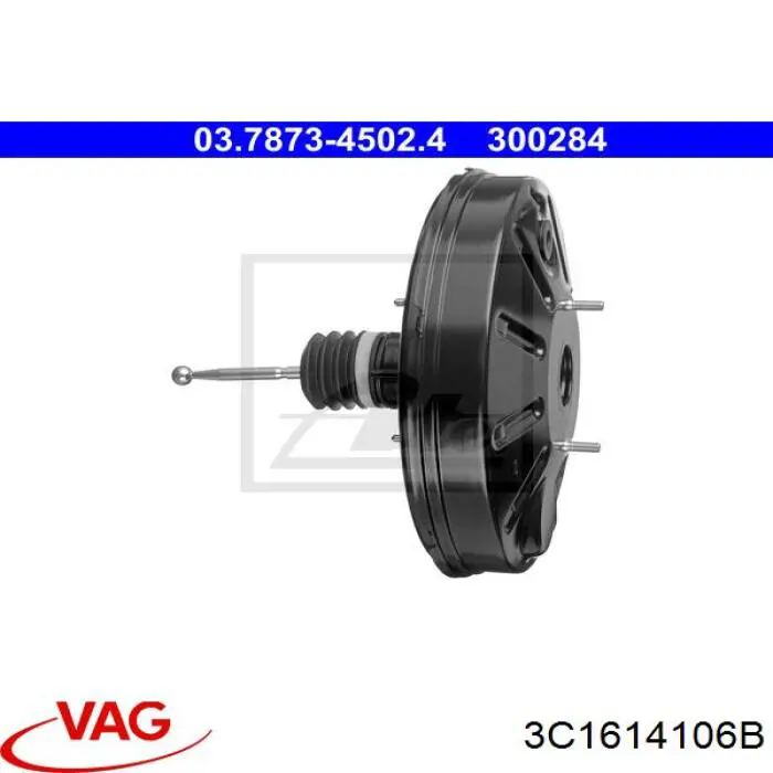 Усилитель тормозов 3C1614106B VAG