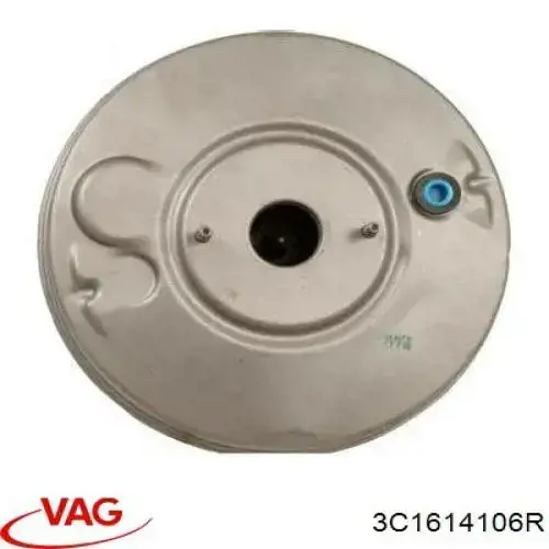 3C1614106R VAG усилитель тормозов вакуумный