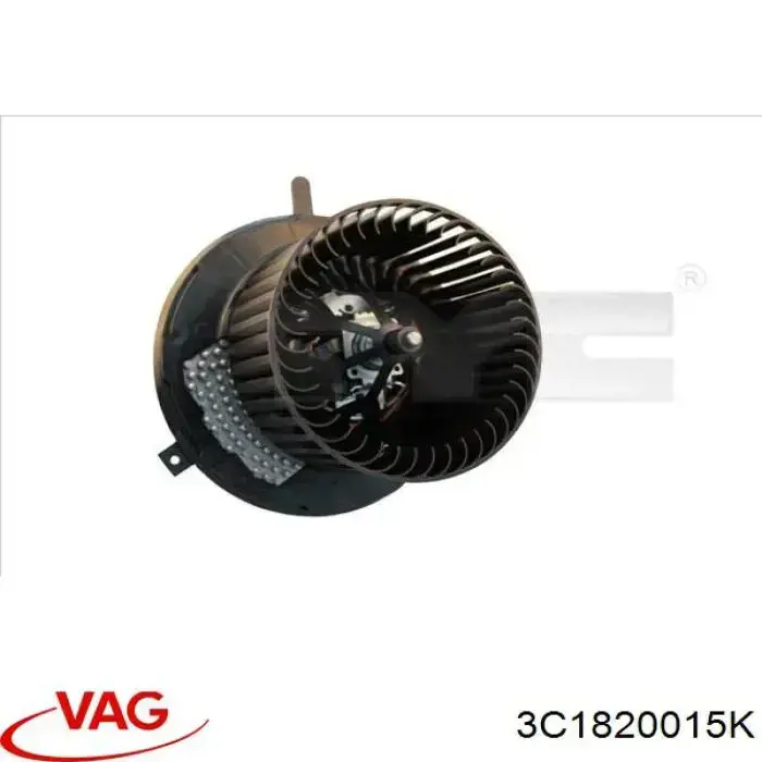 Вентилятор печки 3C1820015K VAG