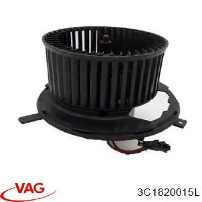 Купить 3C1820015L VAG Электродвигатели (электродвигатель отопителя) или розетка прицепа штепсельная