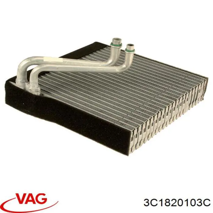 Радиатор испарителя кондиционера VAG 3C1820103C цена, от 8.30 USD