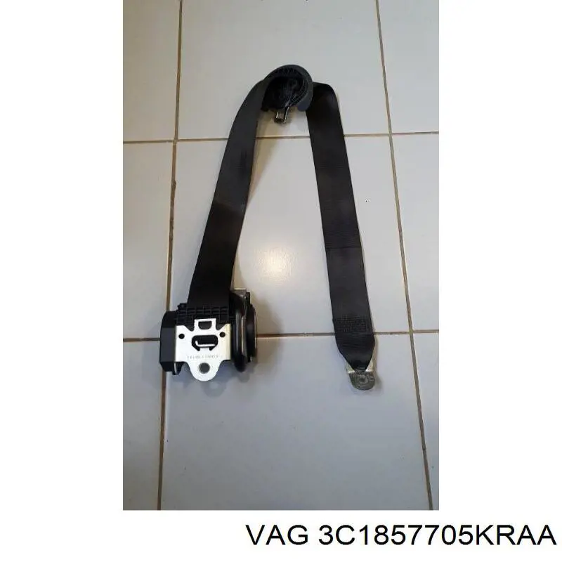 Ремень безопасности передний левый VAG 3C1857705KRAA цена, от 25.42 USD