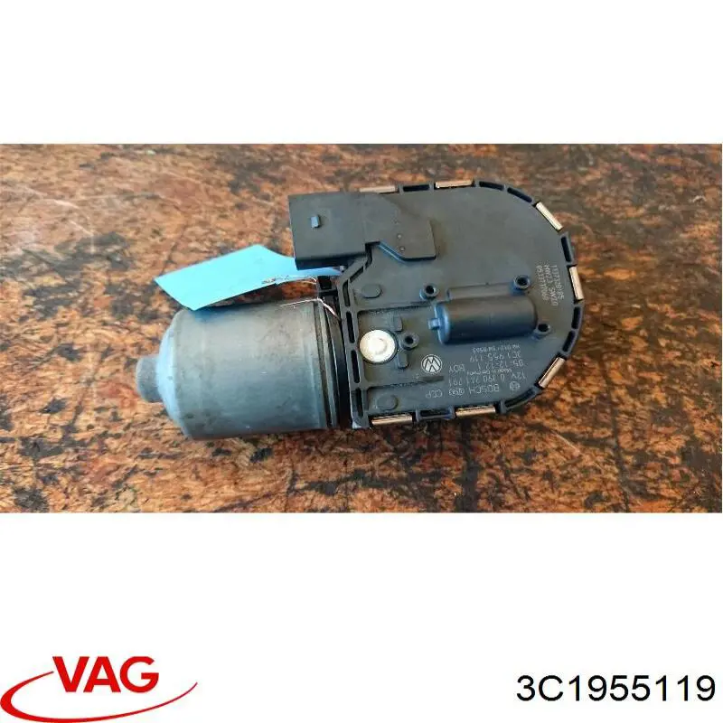 3C1955119 VAG мотор стеклоочистителя лобового стекла